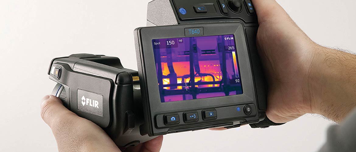 Thermal Imaging Camera for Water Leak Detection and Moisture